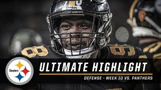 Steelers Dominant Defensive Performance vs. Panthers | Ultimate Highlight