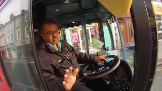 LJ12 BYU - 3 points \u0026 £100 fine for close pass bus driver beats me to bus stop by 3 seconds 20191116