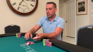 How to bring a flop, turn and river - How to deal poker - Lesson 18 of 38