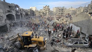 Dozens reportedly killed in blast at Gaza refugee camp