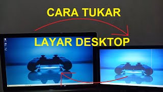 Cara Menukar Posisi Monitor 1 dan 2 | Tutorial Setting Dual Display