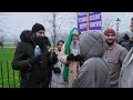 french atheist challenges muslim to prove islam is true smile2jannah speakers corner 4k