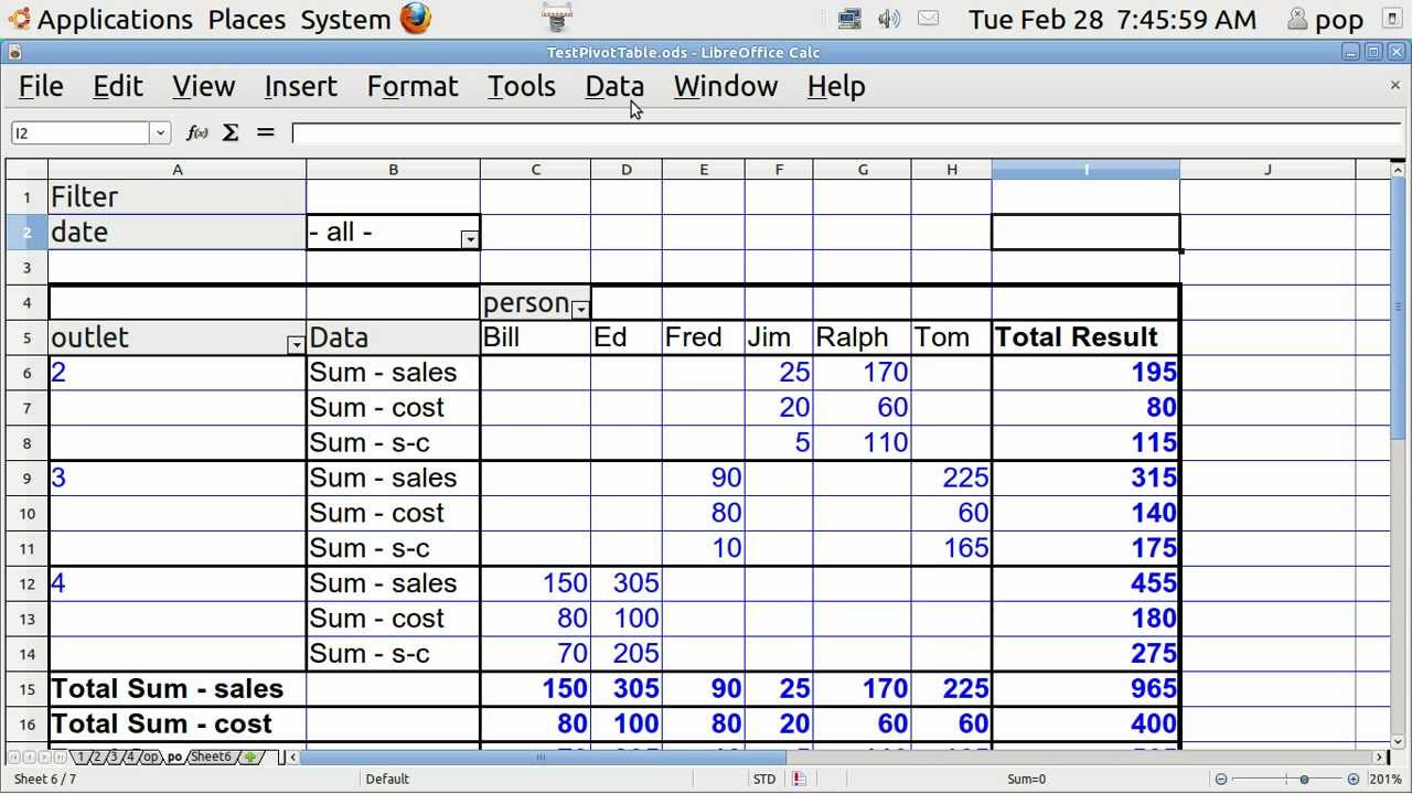 Pivot Table Excel Example Xls Cabinets Matttroy