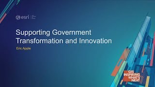 Supporting Government Transformation and Innovation