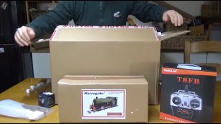 Unboxing And First Look At The Roundhouse Harrogate Live Steam Locomotive