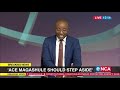 Ace Magashule should step