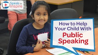 How to Help Your Child with Public Speaking