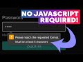 Improve your form validation hints without JS!