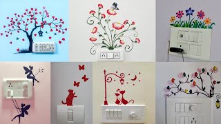 switchboard painting simple and easy || switchboard painting designs || switchboard painting love