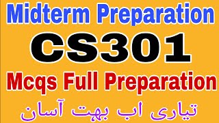 CS301 Midterm Mcqs Preparation // Cs301 Midterm mcqs 2023 //Cs301 Midterm mcqs preparation fall 2023