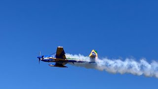 Amazing turboprop T-27 Tucano Brazilian Air Force at PBRCA - Warbirds over the Glades