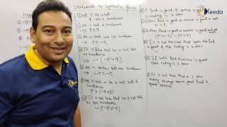 Statements to Symbolic Contingency Form - Logic - Discrete Mathematics