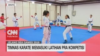 Timnas Karate Memasuki Latihan Pra Kompetisi