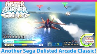 Sega's Best Arcade Game They Won't Let You Play! After Burner Climax