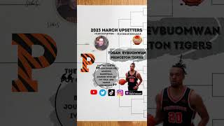 Princeton Tigers-Tosan Evbuomwan #MarchUpsetters 2023 #collegehoops #marchmadness #ivyleague