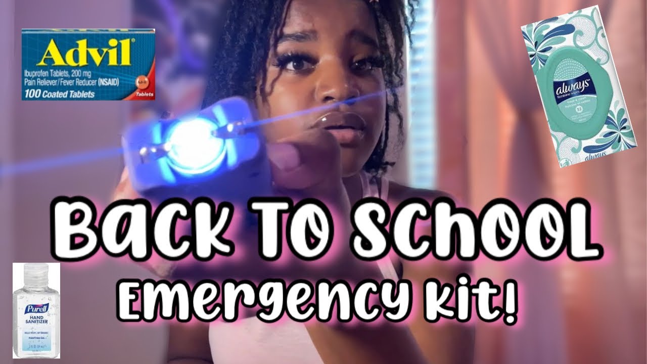 Back To School Emergency Kit Everything You Need To Start The