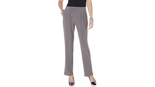 MarlaWynne Matte Jersey Knit Slouch Pant