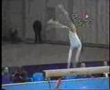 balanse beam dismount triple piruet bwd