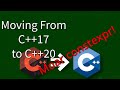 C++ Weekly - Ep 420 - Moving From C++17 to C++20 (More constexpr!)