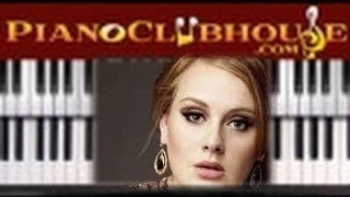 ♫ FULL TUTORIAL "TURNING TABLES" - Adele (pop piano lesson / tutorial) ♫