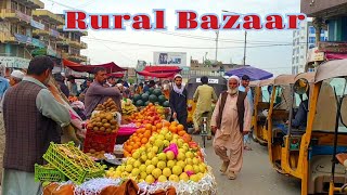 Rural Bazaar in Afghanistan (HD)