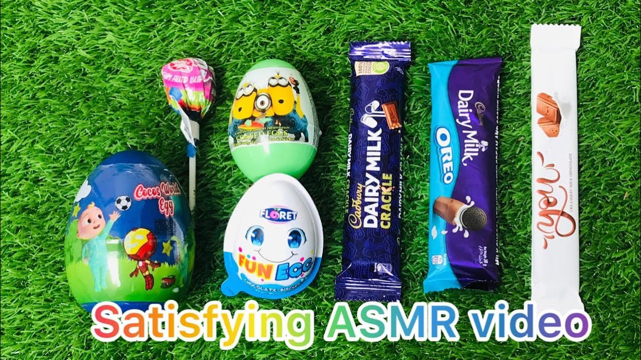 Satisfying Asmr Lollipops Candy Chocolate Opening Video Yummy Candy