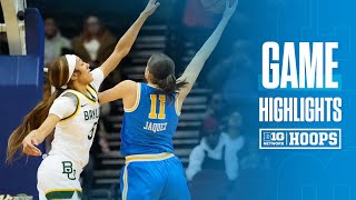 UCLA vs. Baylor | HIGHLIGHTS | Big Ten Women's Basketball | 1/20/25