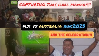 That Final Moment!!Fiji vs Australia RWC 2023 - Celebration!!