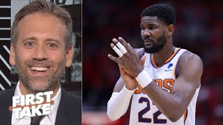 FIRST TAKE | Max drops the wage bomb "No trade KD" Suns match 4-year, $133M offer sheet to DeAndre