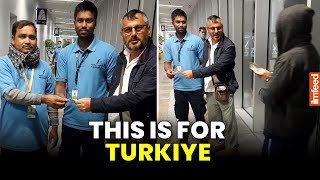 Airport Cleaners SURPRISED Turkish Umrah Pilgrims!