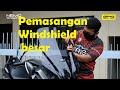 TUTORIAL PEMASANGAN WINDSHIELD BESAR ALL NEW NMAX 2020 - NEMO