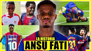 La CRUDA REALIDAD de ser FUTBOLISTA | 🇪🇸Ansu Fati La Historia