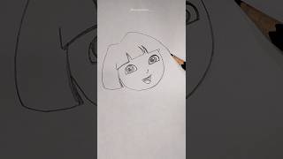 cute dora drawing #pencilart #animeeart #girldrawing #dora #cutedrawing