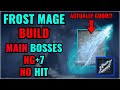 [ELDEN RING] This Frost Sorcery Mage Build Absolutley MELTS Bosses… (Main Boses, NG+7, No Hit)