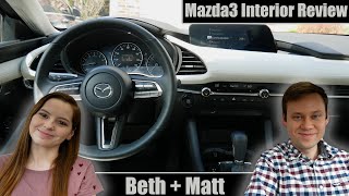 The 2020 Mazda3 Interior is Luxurious but Quirky (Beth + Matt)