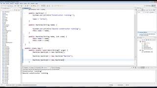 Learn Java Tutorial for Beginners, Part 18 Constructors