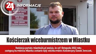 Kościerzak wiceburmistrzem w Miastku