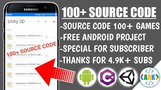 100+ FREE Games Source Code Download Unity 3D Source Code