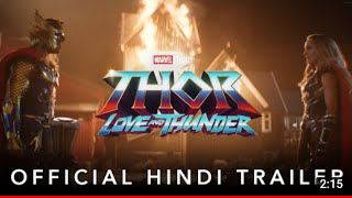 Marvel Studios' Thor  Love and Thunder   Official Hindi Trailer   In Cinemas 8 July 2022