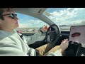 driving the new model y launch series for the first time