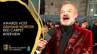 Graham Norton's Red Carpet Interview | EE BAFTA Film Awards 2020