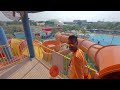 splash n swirl water slide at legoland dubai 🇦🇪