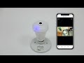 how to setup and install the feit electric smart camera bulb