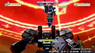 25.01.13 とある魔術の電脳戦機Vita版 ライデンvsテムジン【障害物挟んでの駆け引き😅】