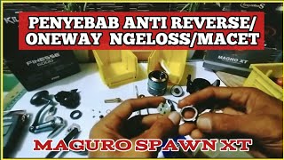 Service/Perawatan Reel #maguro spwn xt / How to maintain spinning reel #DulurMancingSedanten