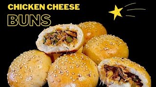 Chicken Cheese Buns Recipe by Cooking with Benazir