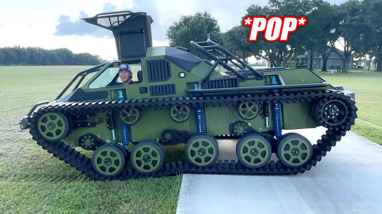 I Broke The Ripsaw Tank and We've Decided On Our Pace Car For the BRISTOL 1000!
