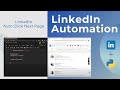 LinkedIn Auto Click Next Page | LinkedIn Search | LinkedIn Automation - Python,DataKund