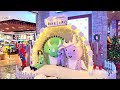 dubai 4k mall of the emirates luxury shopping u0026 festive decor walking tour 🇦🇪