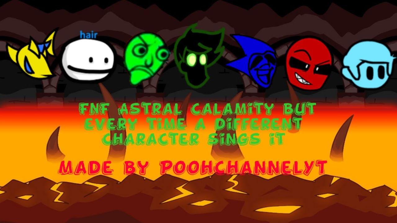 FNF Astral Calamity But Different Character Sings It 🎤 - FNF 🎶 - YouTube